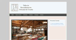 Desktop Screenshot of encuadernacionteau.com